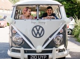 VW Campervan wedding hire in Brighton